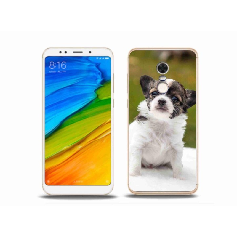 Gél tok mmCase a Xiaomi Redmi 5 Plus számára - chihuahua 4
