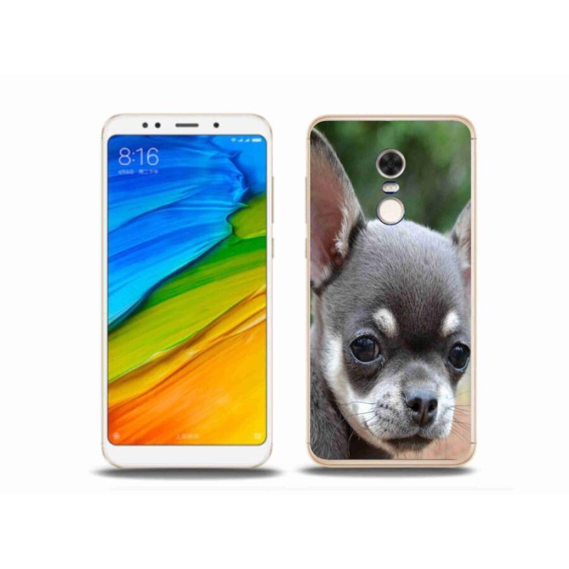 Gél tok mmCase a Xiaomi Redmi 5 Plus számára - chihuahua