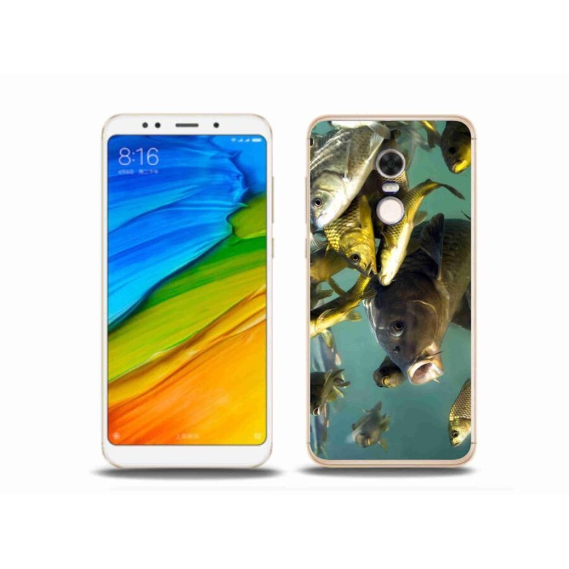 Gél tok mmCase a Xiaomi Redmi 5 Plus számára - halraj