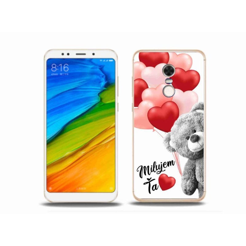 Gél tok mmCase a Xiaomi Redmi 5 Plus számára - I love you