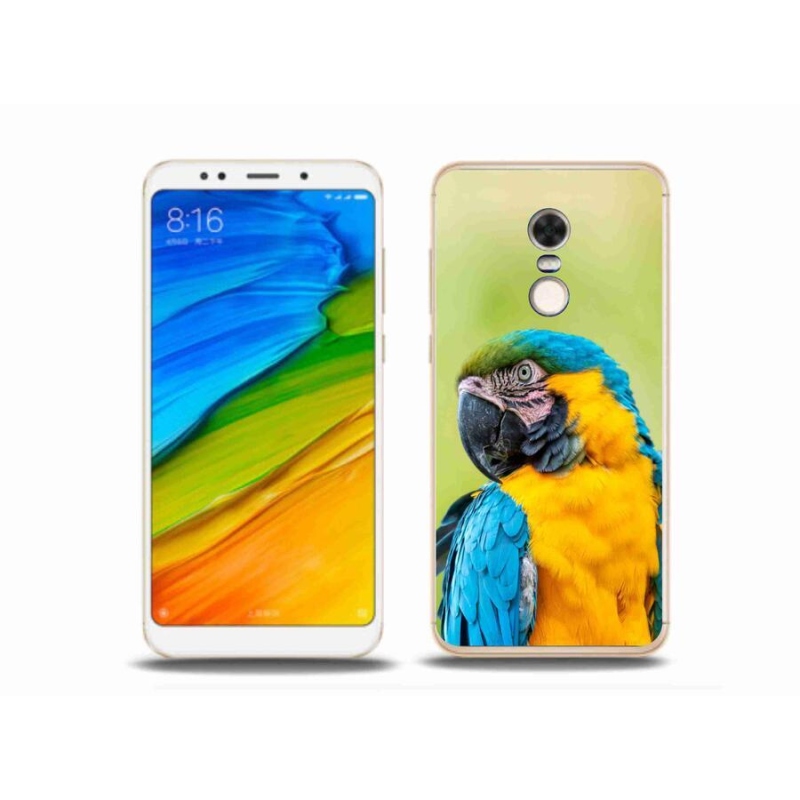 Gél tok mmCase a Xiaomi Redmi 5 Plus-hoz - papagáj ara 2