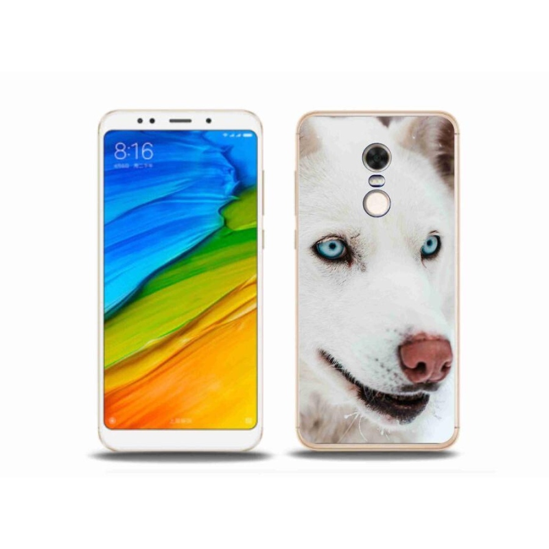 Gél tok mmCase a Xiaomi Redmi 5 Plus számára - kutyaszemmel nézve