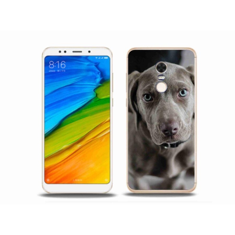 Gél tok mmCase for Xiaomi Redmi 5 Plus - výmarský ohař