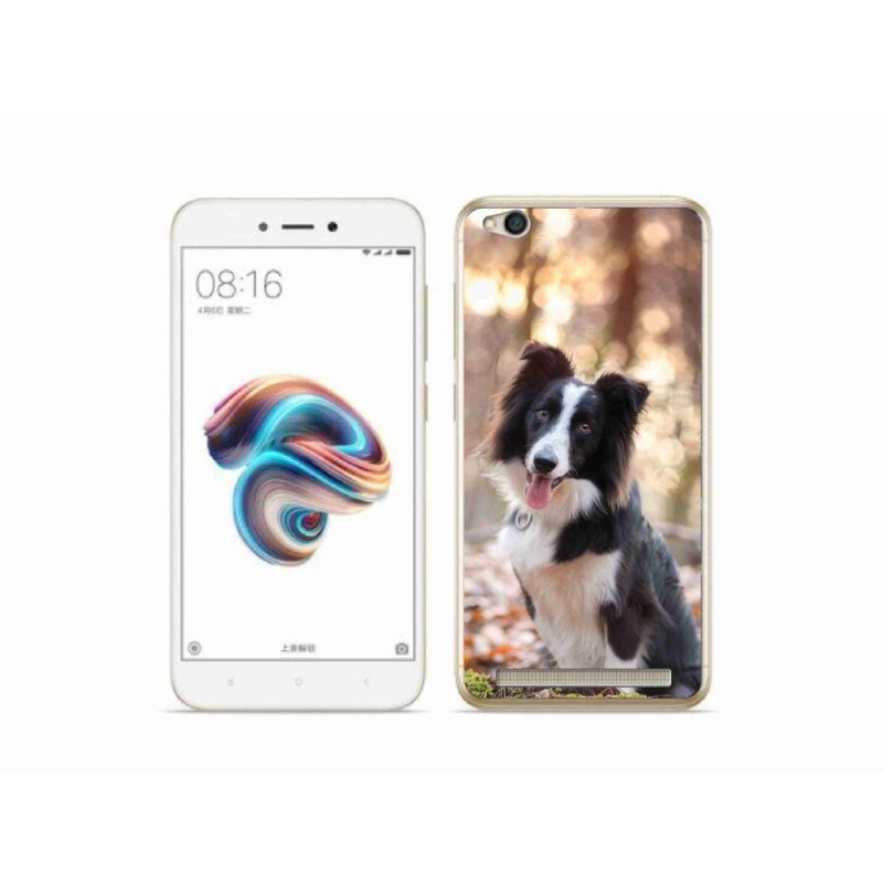 Gél tok mmCase a Xiaomi Redmi 5A számára - border colie 1
