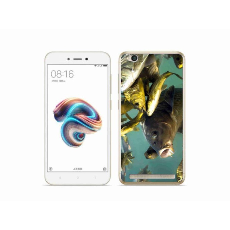 Gél tok mmCase a Xiaomi Redmi 5A számára - halak hada