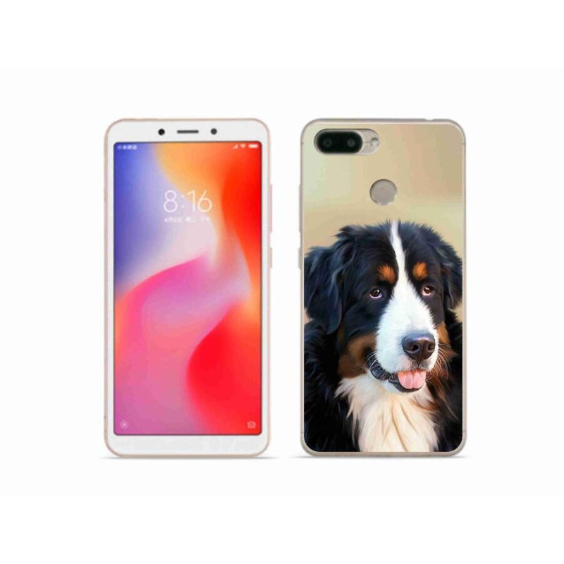 Gél tok mmCase a Xiaomi Redmi 6 készülékhez - Berni hegyi kutya
