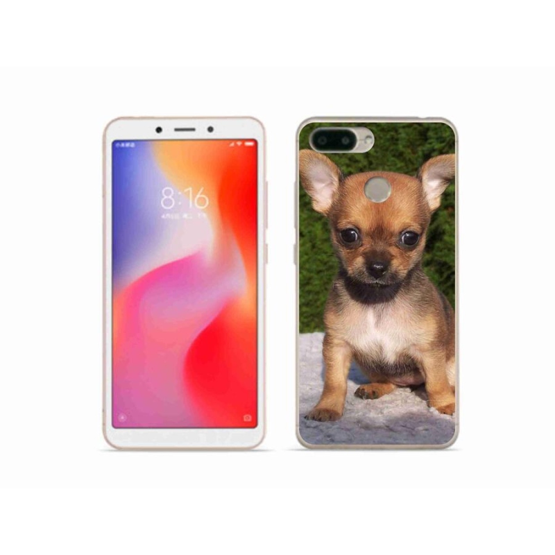 Gél tok mmCase a Xiaomi Redmi 6 - chihuahua 3 számára