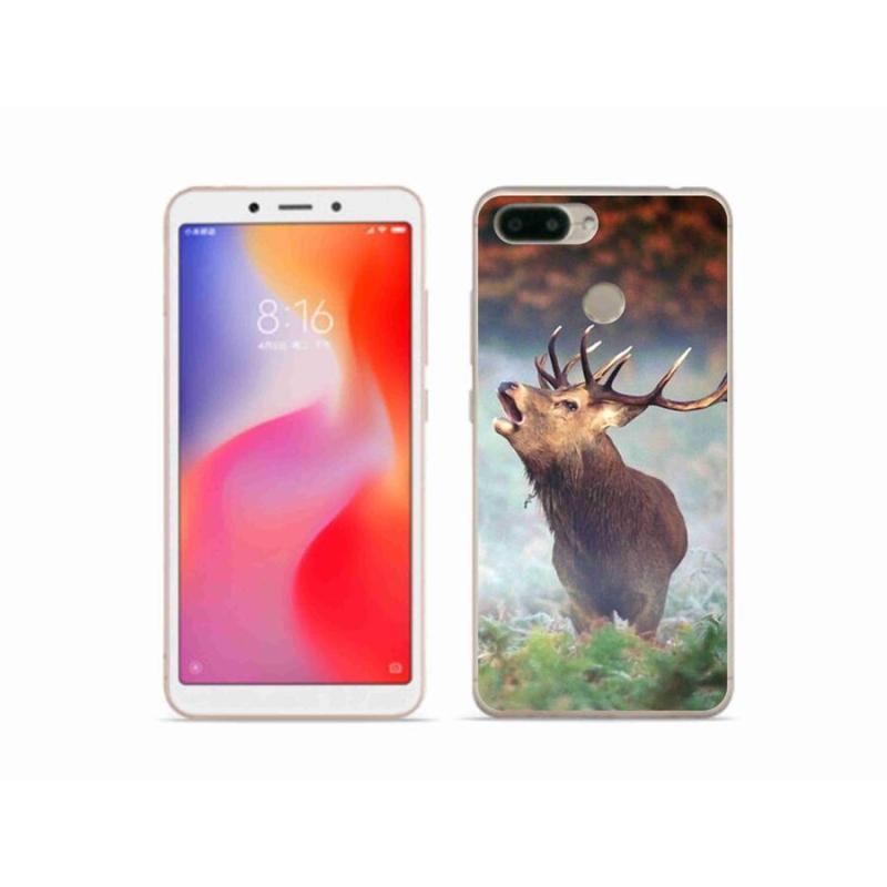 Gél tok mmCase a Xiaomi Redmi 6 - szarvas 2 számára