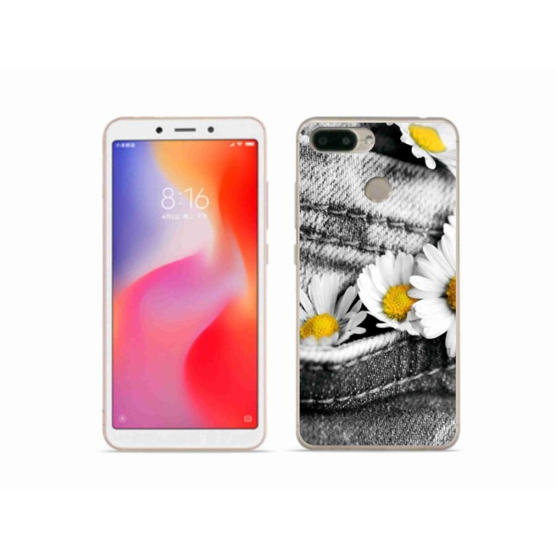Gél tok mmCase a Xiaomi Redmi 6 készülékhez - Százszorszépek