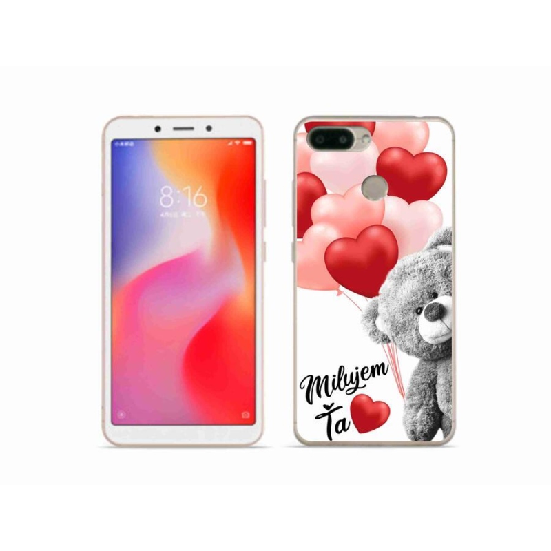 Gél tok mmCase a Xiaomi Redmi 6-hoz - I love you