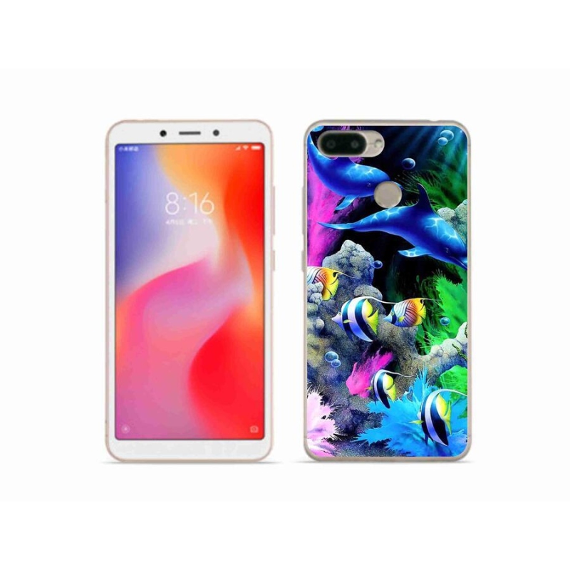 Gél tok mmCase a Xiaomi Redmi 6 készülékhez - Sea World