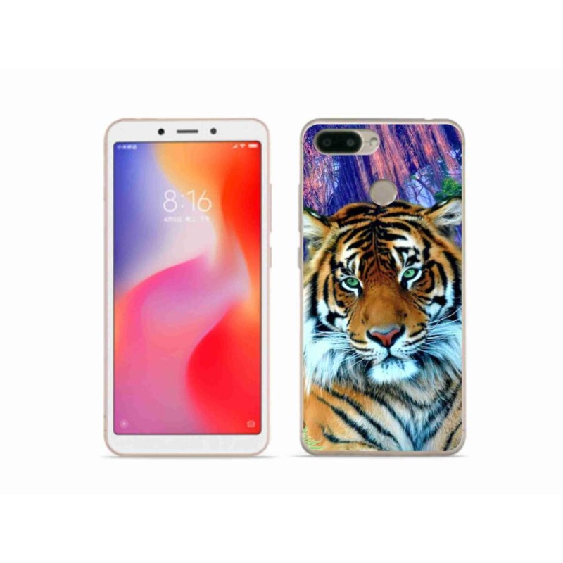 Gél tok mmCase a Xiaomi Redmi 6 - tigrishez