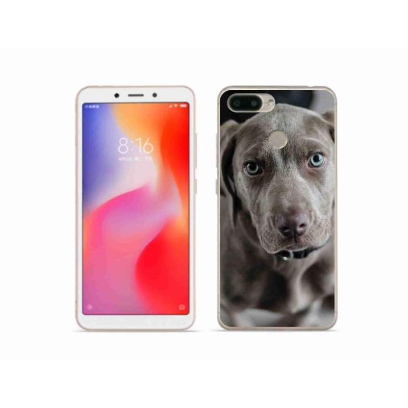 Gél tok mmCase for Xiaomi Redmi 6 - výmarský ohař