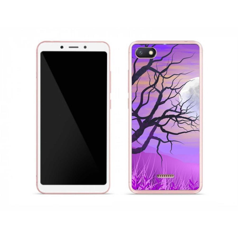 Gél tok mmCase a Xiaomi Redmi 6A számára - rajzfilmes kidőlt fa