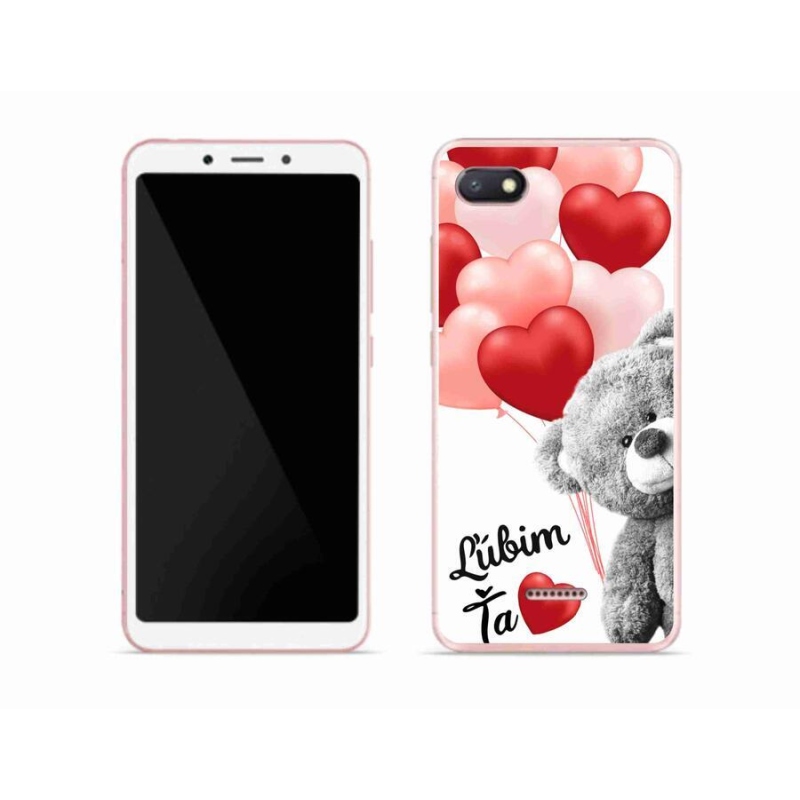 Gél tok mmCase a Xiaomi Redmi 6A számára - I love you en