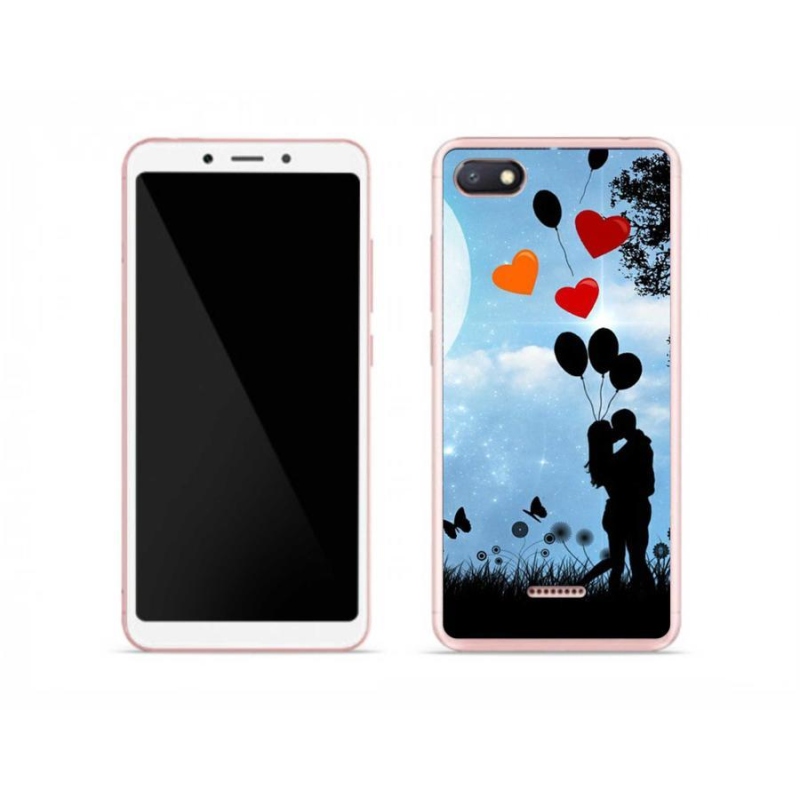 Gél tok mmCase a Xiaomi Redmi 6A számára - szerelmes pár