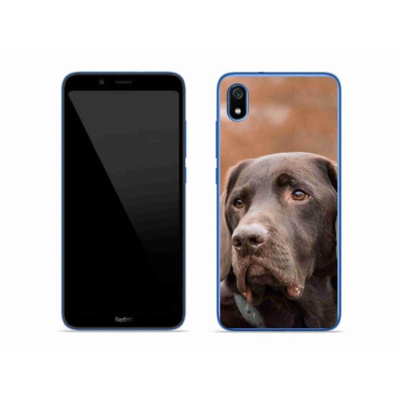 Gél tok mmCase a Xiaomi Redmi 7A-hoz - barna labrador