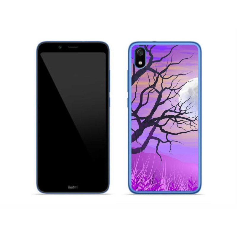 Gél tok mmCase a Xiaomi Redmi 7A számára - rajzfilmes kidőlt fa