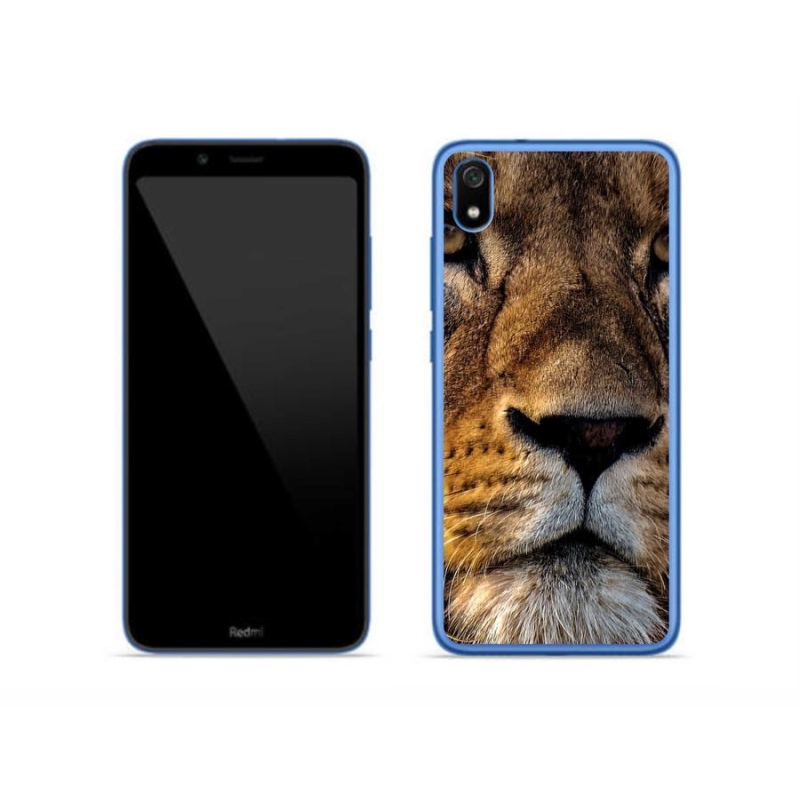 Gél tok mmCase a Xiaomi Redmi 7A számára - oroszlán