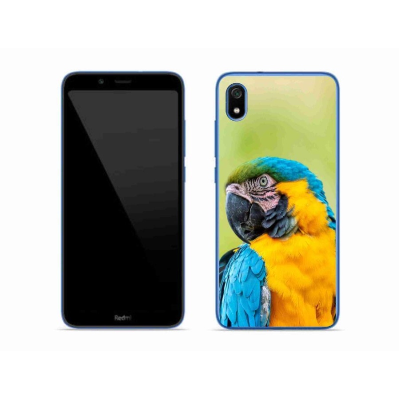 Gél tok mmCase a Xiaomi Redmi 7A számára - papagáj ara 2