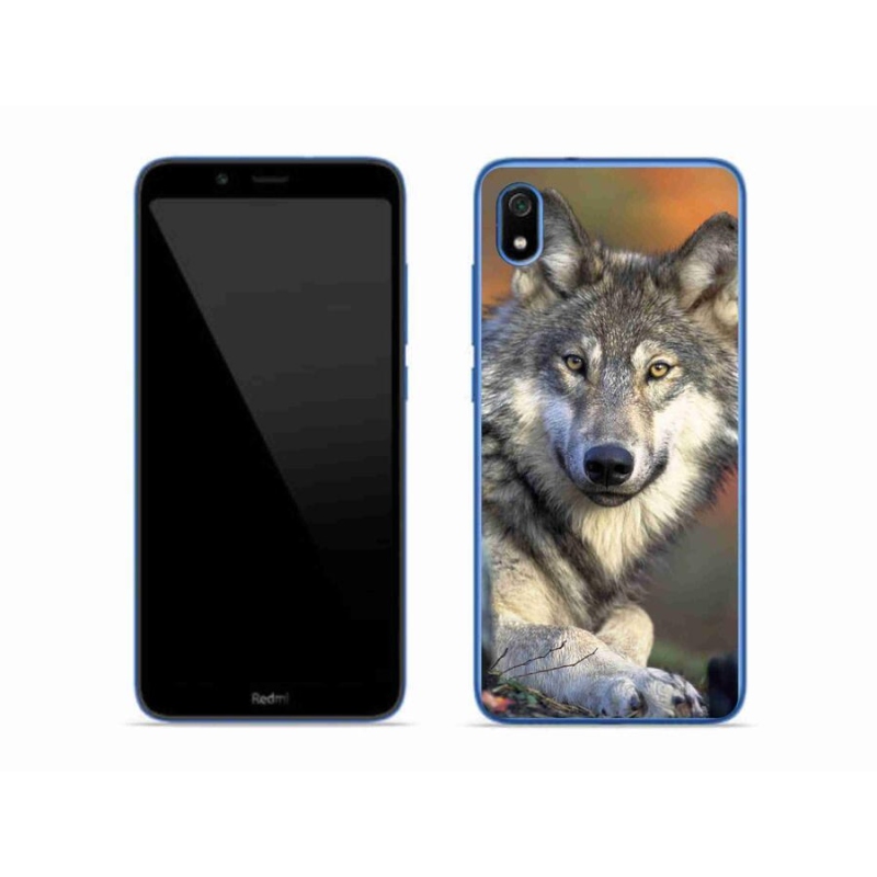Gél tok mmCase a Xiaomi Redmi 7A számára - farkas