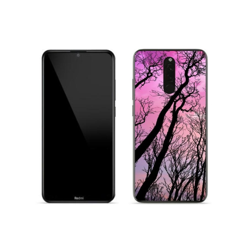 Gél tok mmCase a Xiaomi Redmi 8-hoz - kidőlt fák