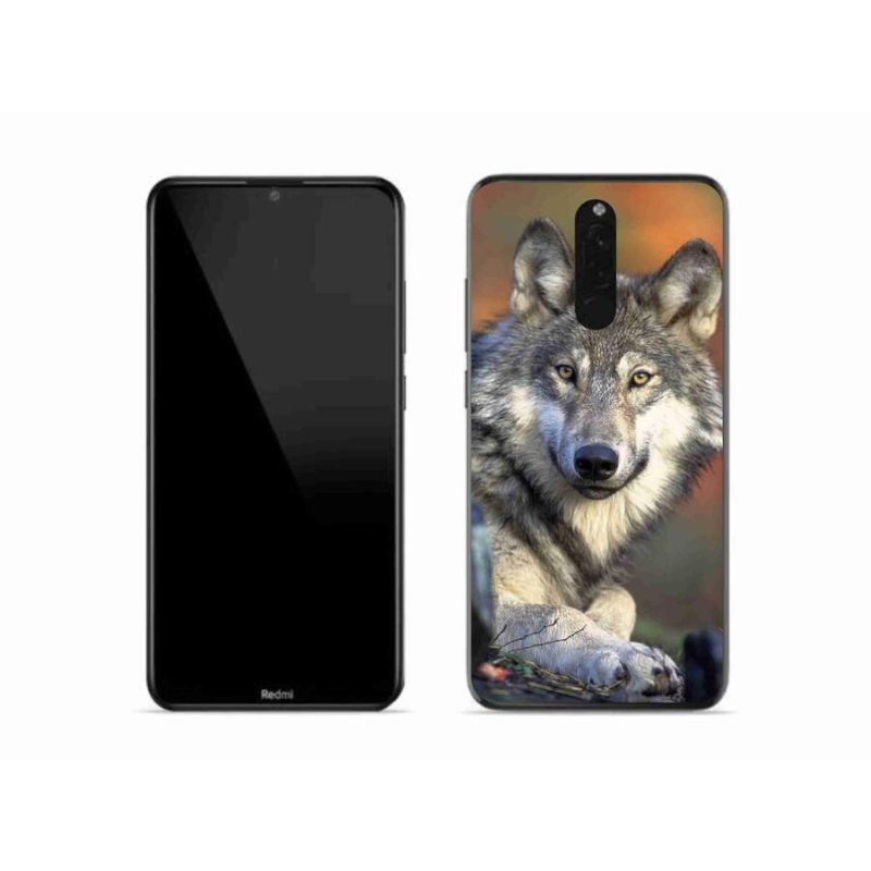 Gél tok mmCase a Xiaomi Redmi 8-hoz - farkas
