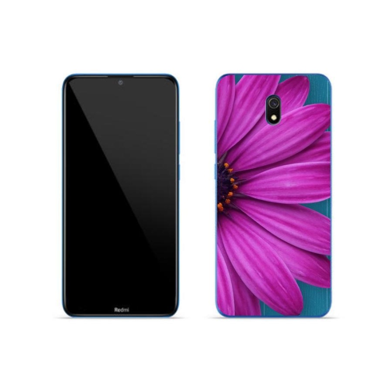 Gél tok mmCase a Xiaomi Redmi 8A-hoz - lila százszorszép