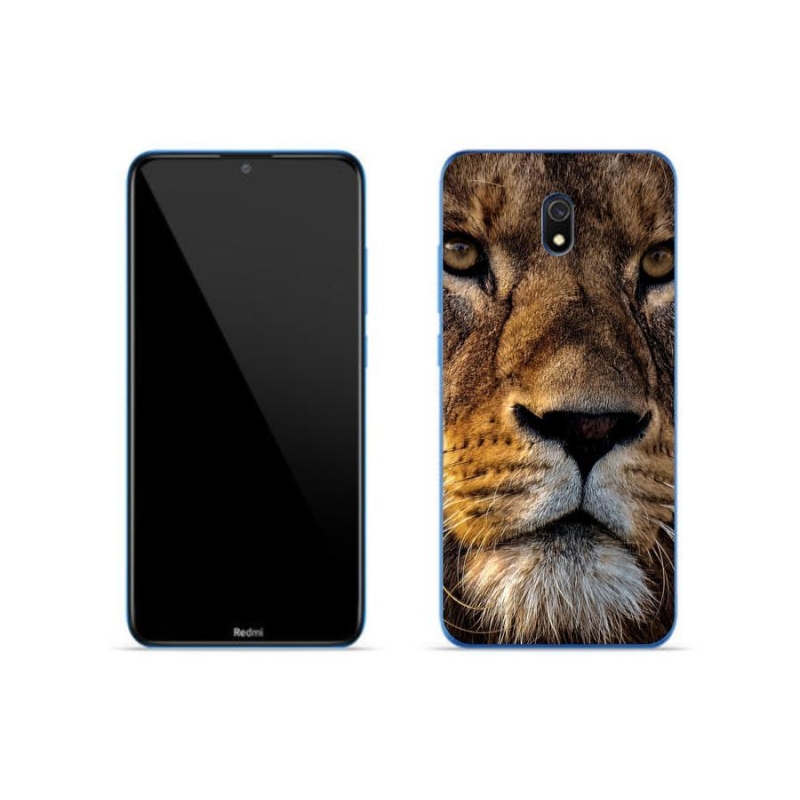 Gél tok mmCase a Xiaomi Redmi 8A számára - oroszlán