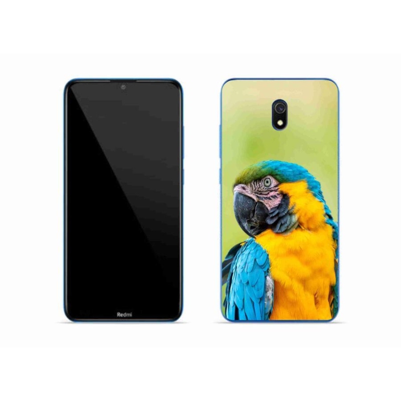 Gél tok mmCase a Xiaomi Redmi 8A számára - papagáj ara 2