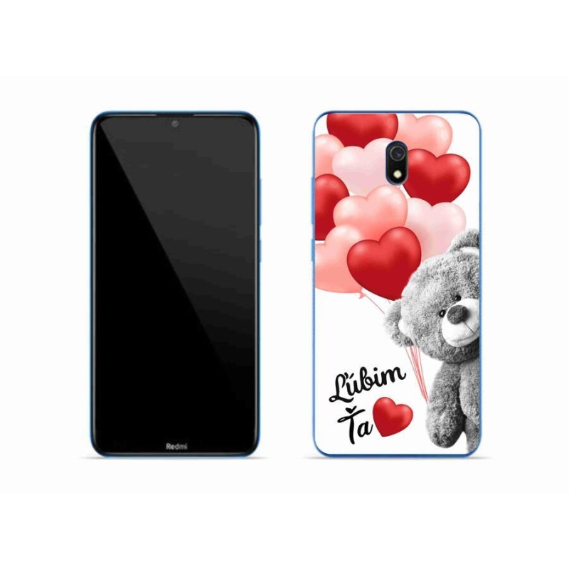 Gél tok mmCase a Xiaomi Redmi 8A számára - I love you en