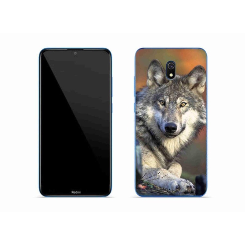 Gél tok mmCase a Xiaomi Redmi 8A számára - farkas