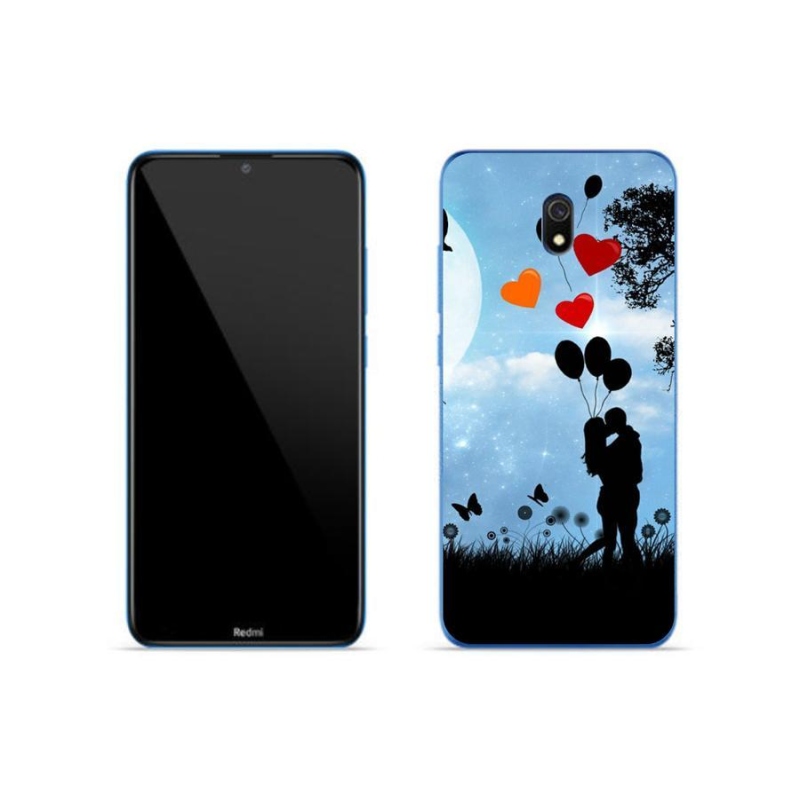 Gél tok mmCase a Xiaomi Redmi 8A számára - szerelmes pár