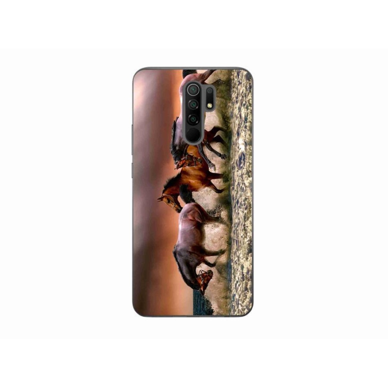 Gél tok mmCase a Xiaomi Redmi 9-hez - lovak 1