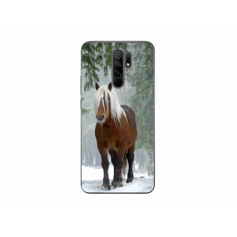 Gél tok mmCase a Xiaomi Redmi 9-hez - ló az erdőben