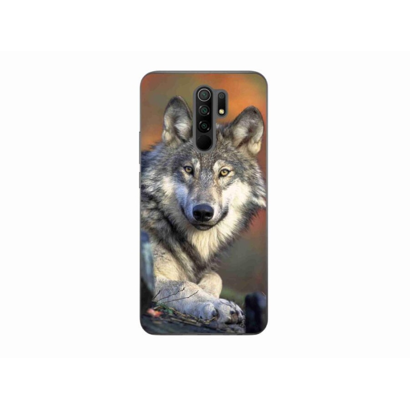 Gél tok mmCase a Xiaomi Redmi 9-hez - farkas