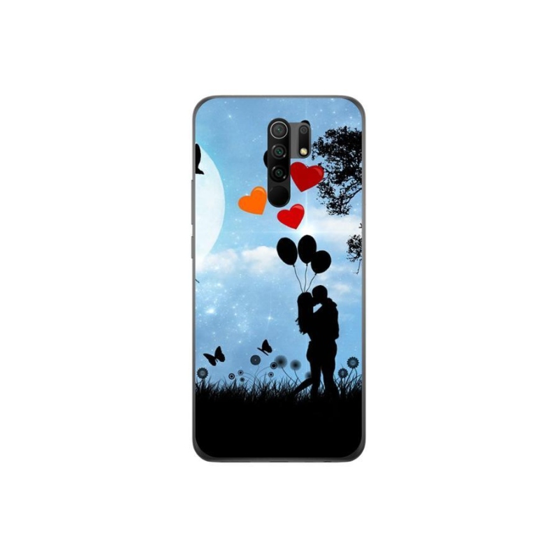 Gél tok mmCase a Xiaomi Redmi 9-hez - szerelmespár