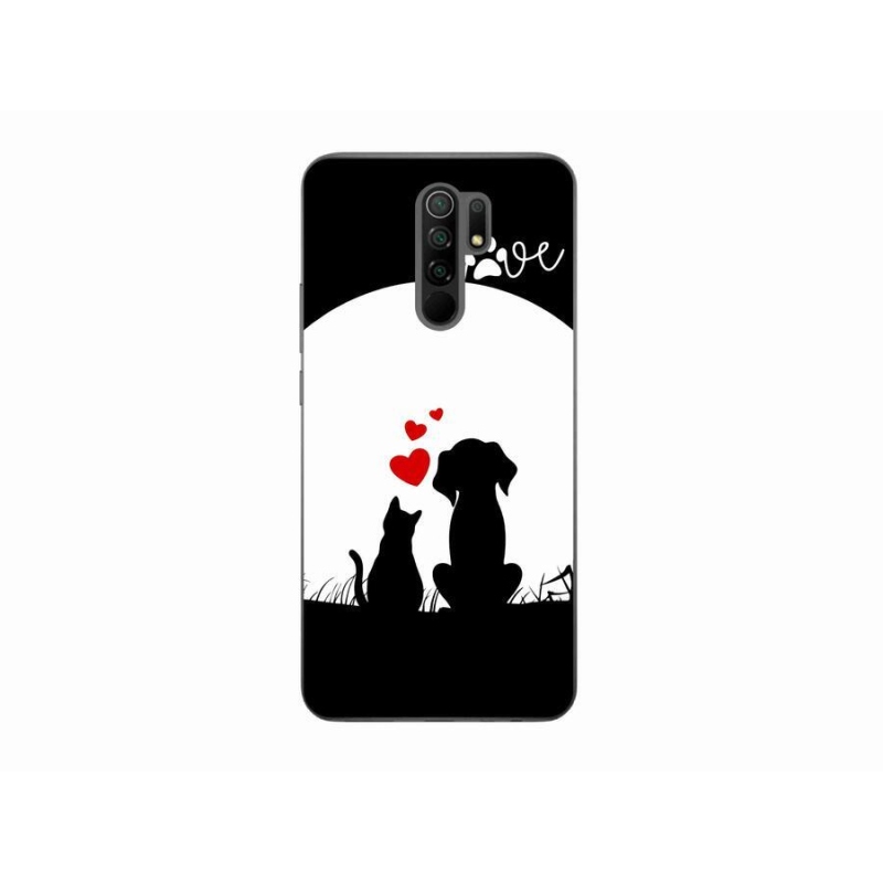 Gél tok mmCase a Xiaomi Redmi 9-hez - állati szeretet