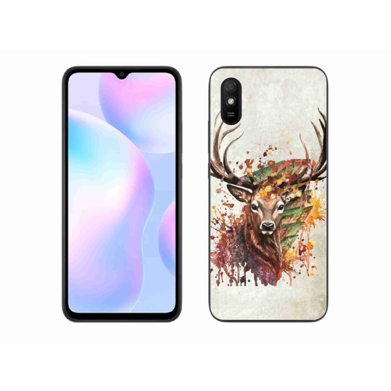 Gél tok mmCase a Xiaomi Redmi 9A számára - szarvas 1