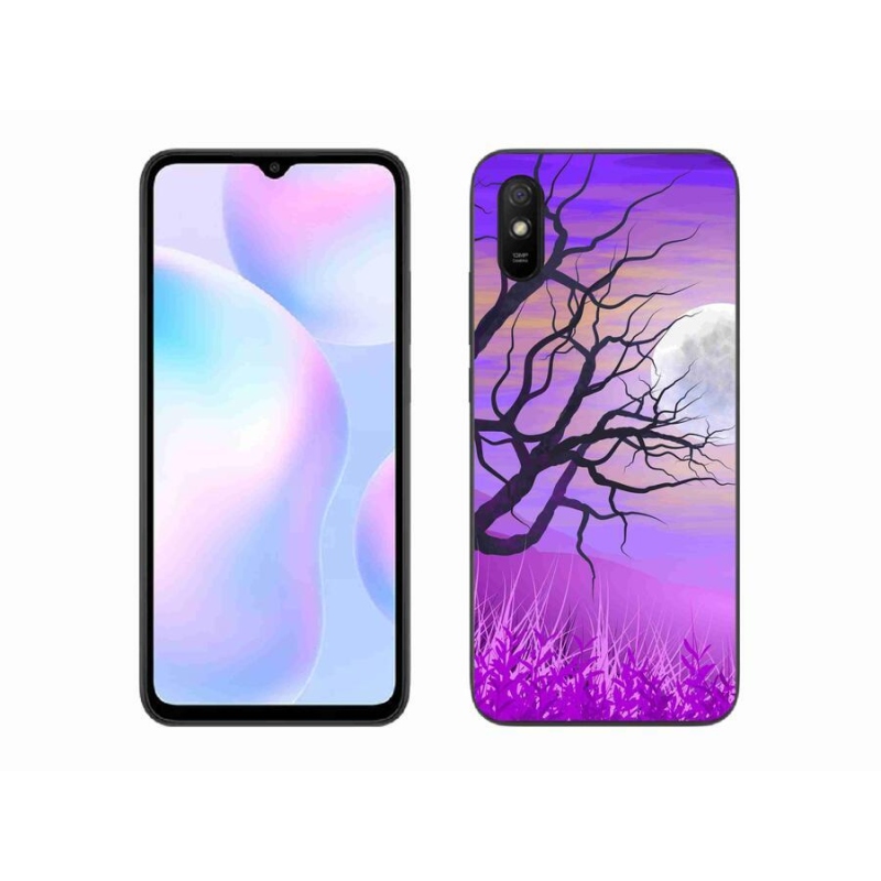 Gél tok mmCase a Xiaomi Redmi 9A számára - rajzfilmes kidőlt fa