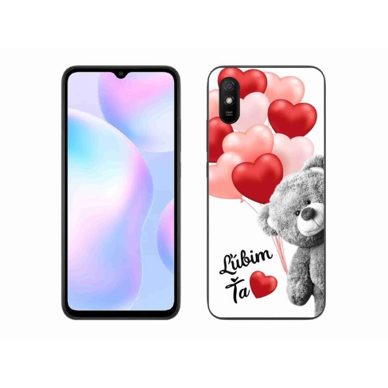 Gél tok mmCase a Xiaomi Redmi 9A számára - I love you en