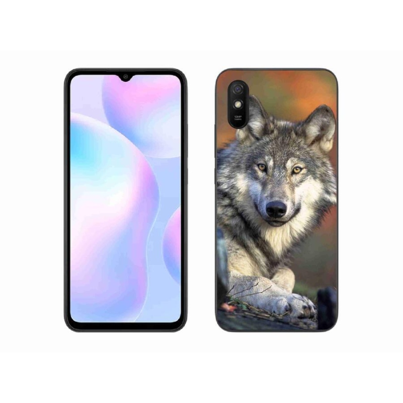 Gél tok mmCase a Xiaomi Redmi 9A számára - farkas