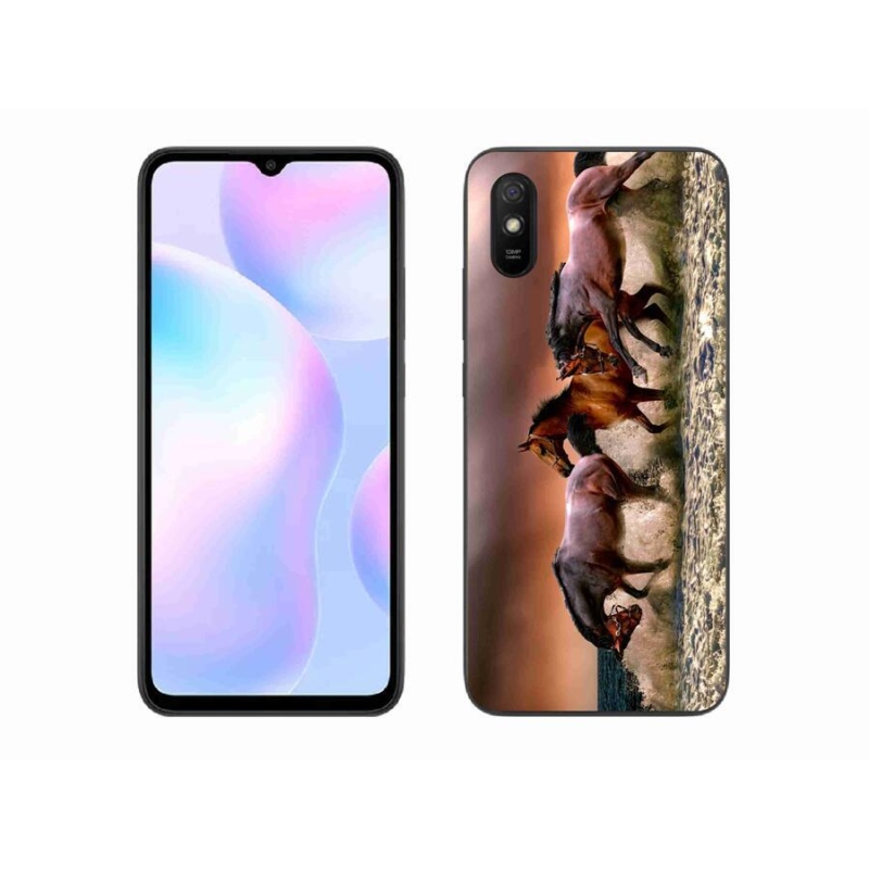 Gél tok mmCase a Xiaomi Redmi 9AT-hoz - lovak 1
