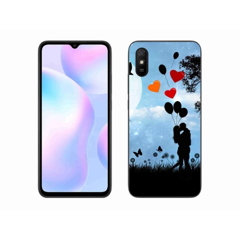 Gél tok mmCase a Xiaomi Redmi 9AT-hoz - szerelmes pár