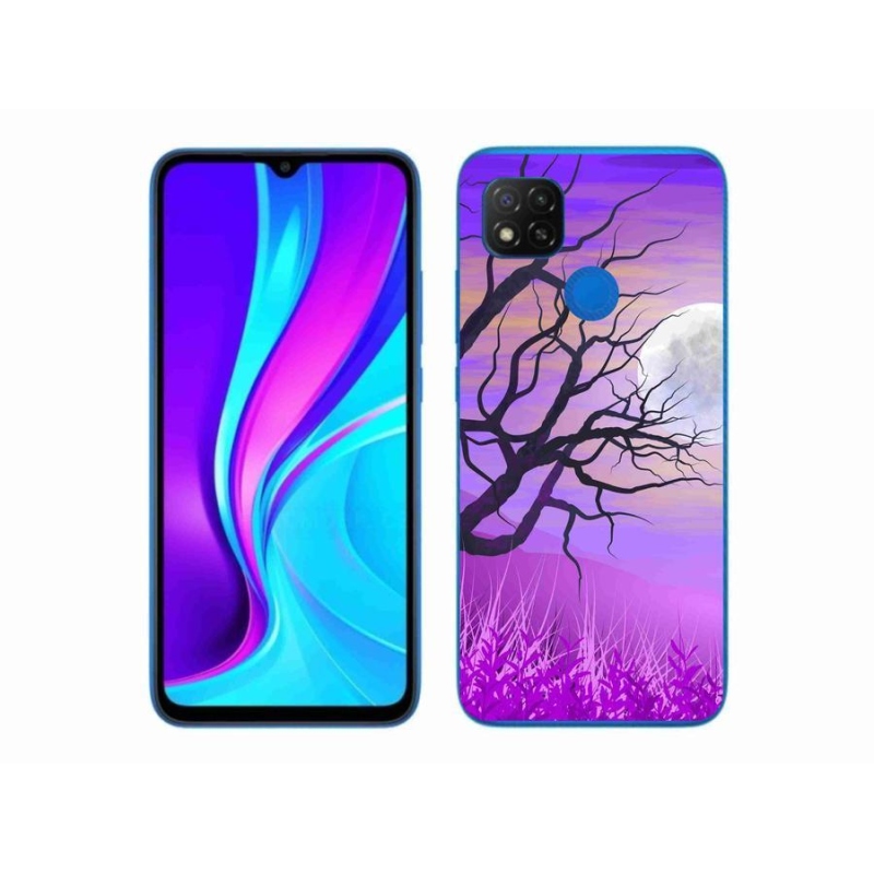 Gél tok mmCase a Xiaomi Redmi 9C-hez - rajzfilmes kidőlt fa