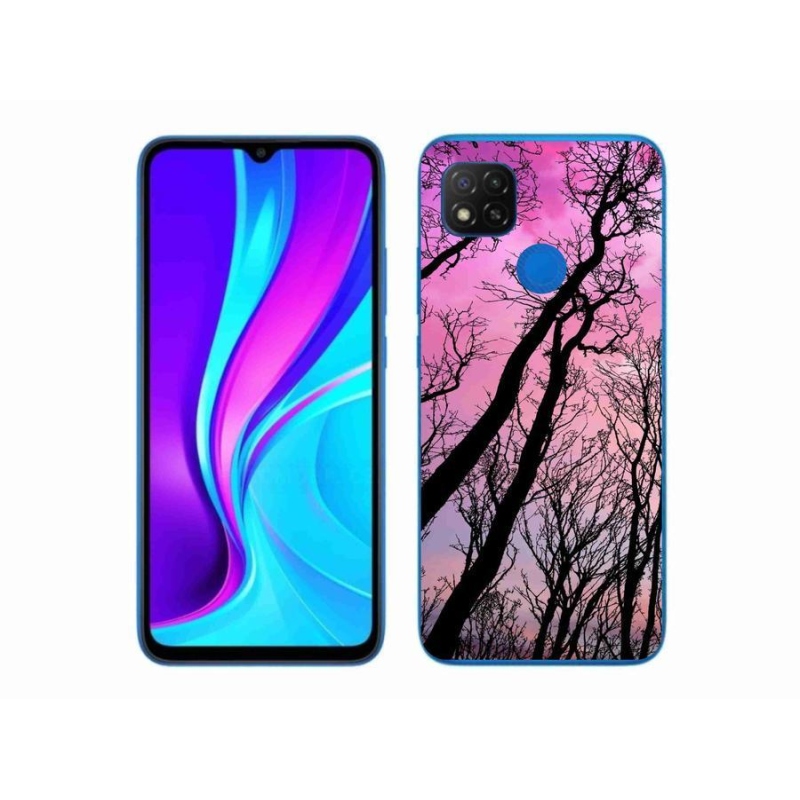 Gél tok mmCase a Xiaomi Redmi 9C számára - kidőlt fák