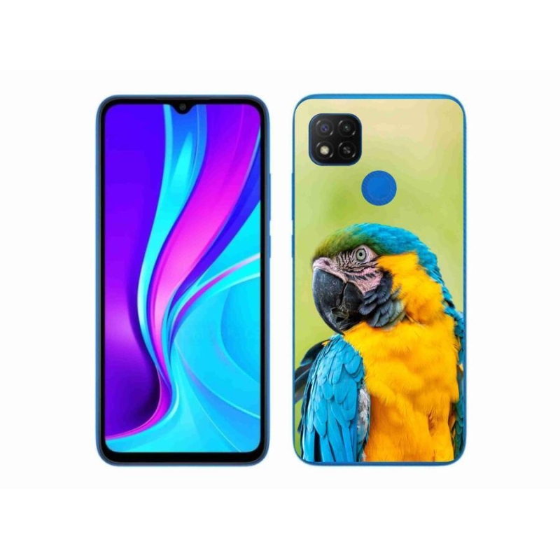 Gél tok mmCase a Xiaomi Redmi 9C-hez - papagáj ara 2