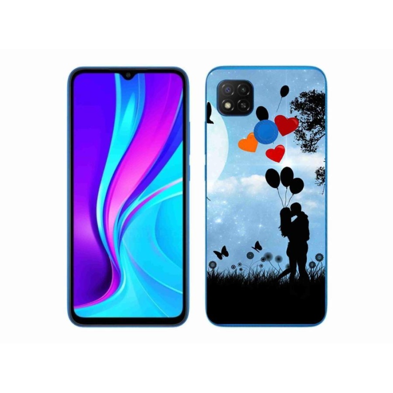 Gél tok mmCase a Xiaomi Redmi 9C-hez - szerelmes pár