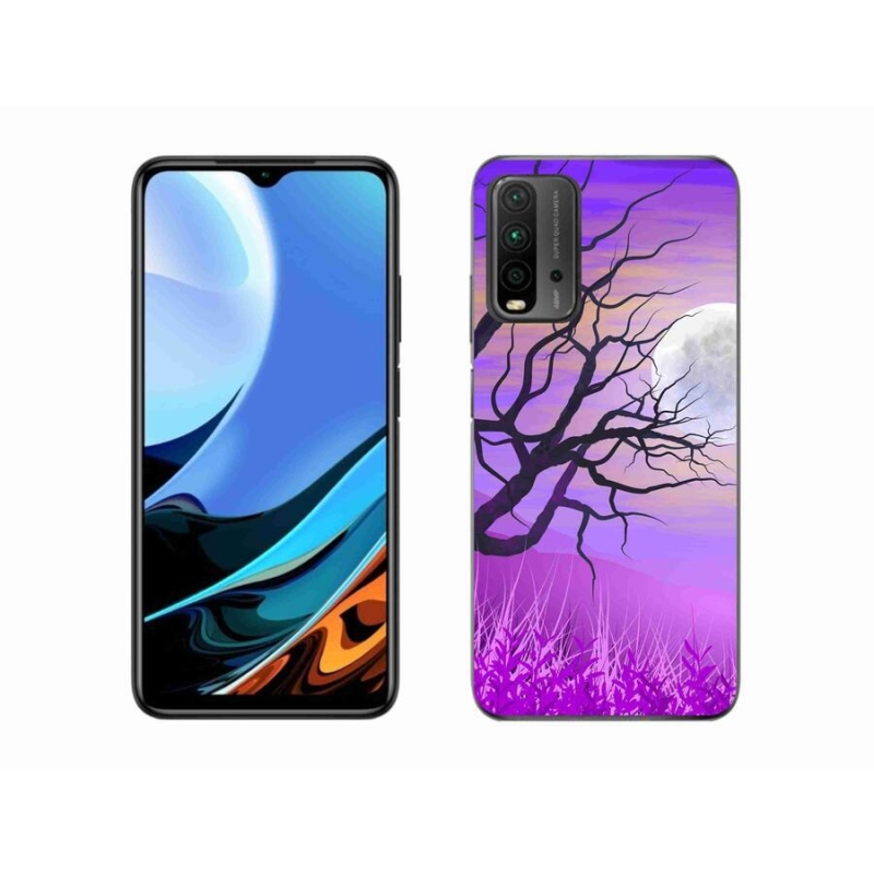 Gél tok mmCase a Xiaomi Redmi 9T-hez - rajzfilmes kidőlt fa