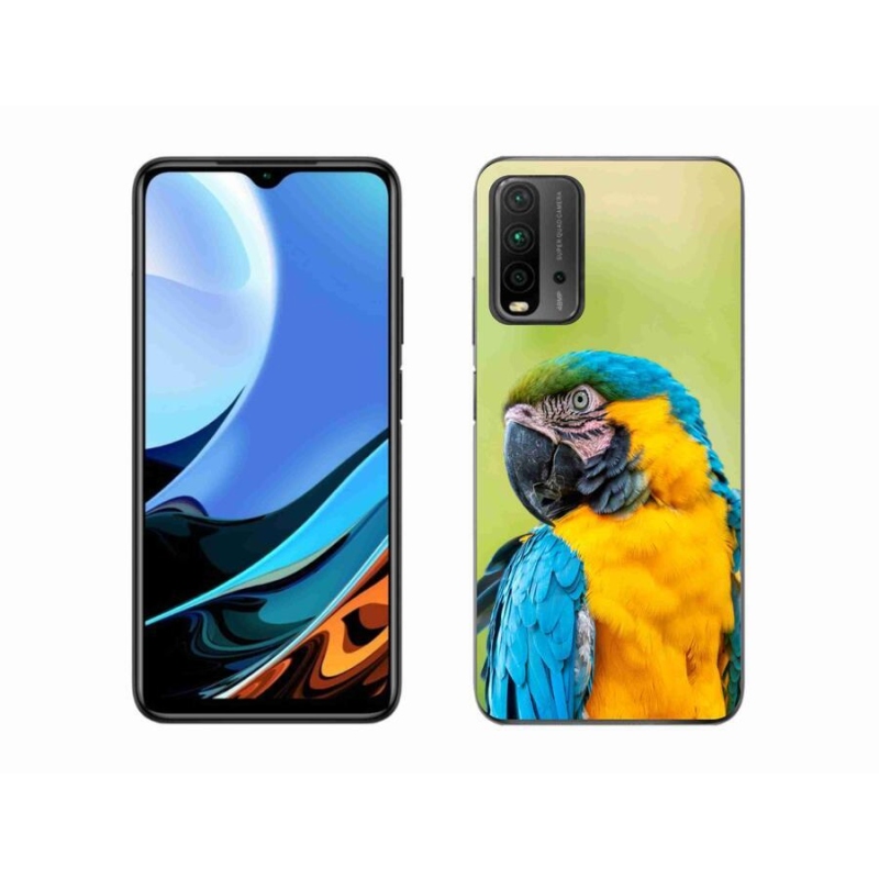 Gél tok mmCase a Xiaomi Redmi 9T-hez - papagáj ara 2